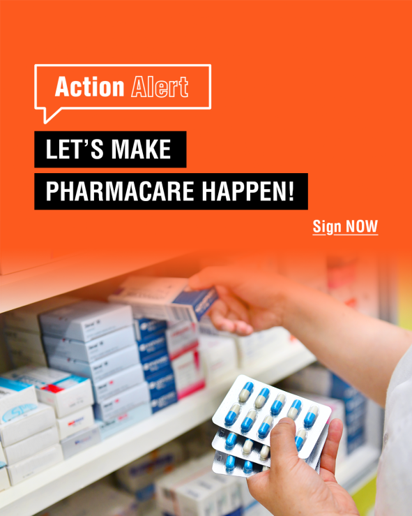 Let's make Pharmacare happen